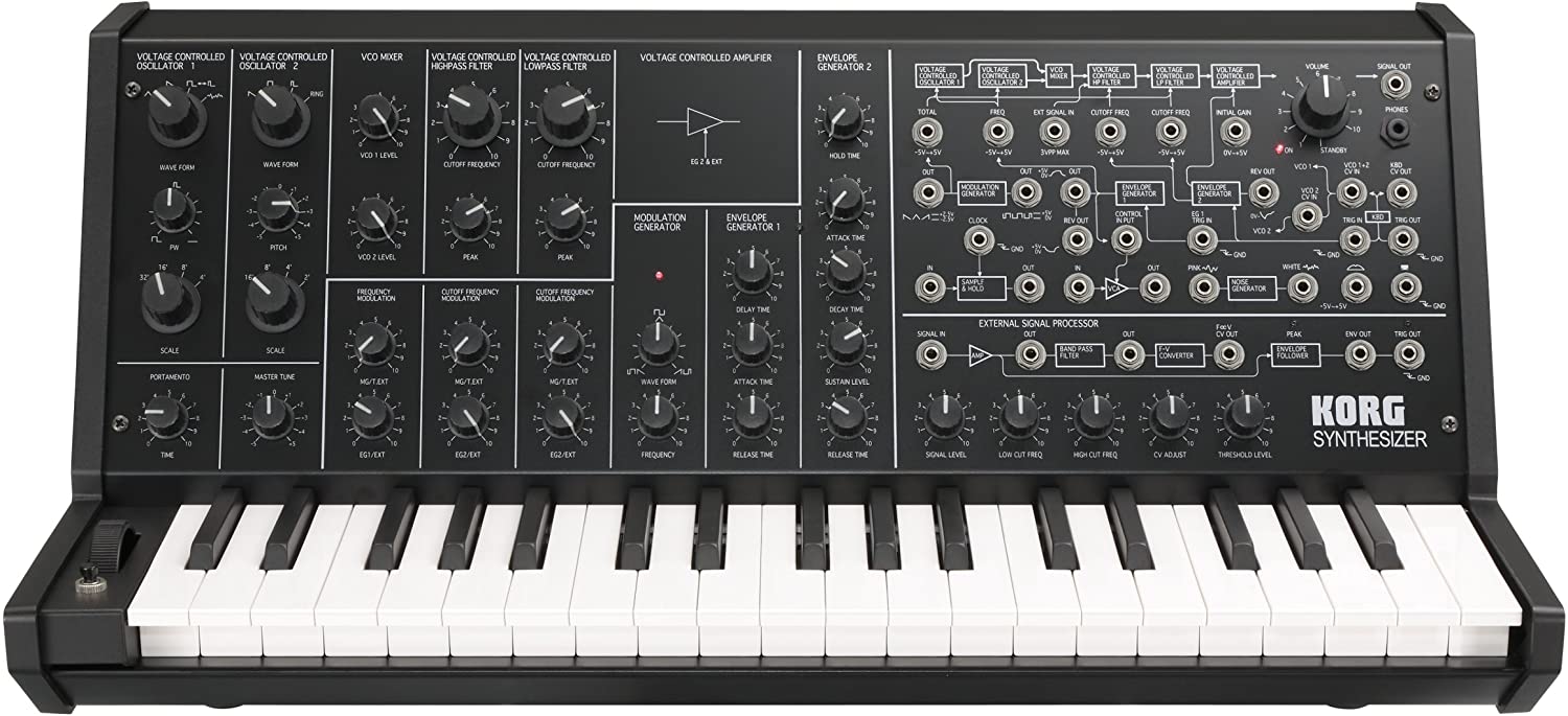 Korg MS20 Mini Semi-Modular Analog Synthesizer