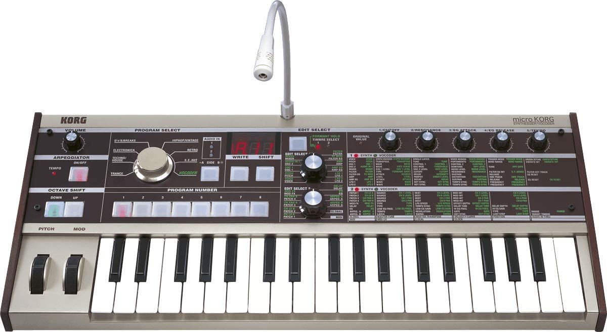 Korg microKorg 37-Key Analog Modeling Synthesizer with Vocoder