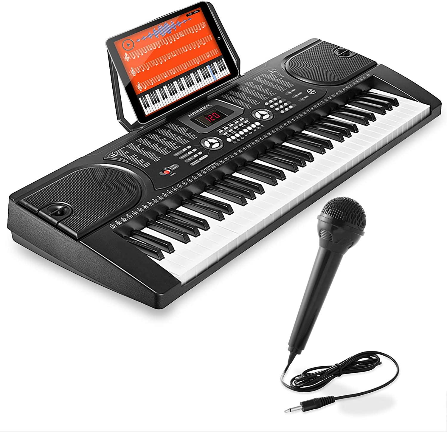 Hamzer 61-Key Digital Music Piano Keyboard